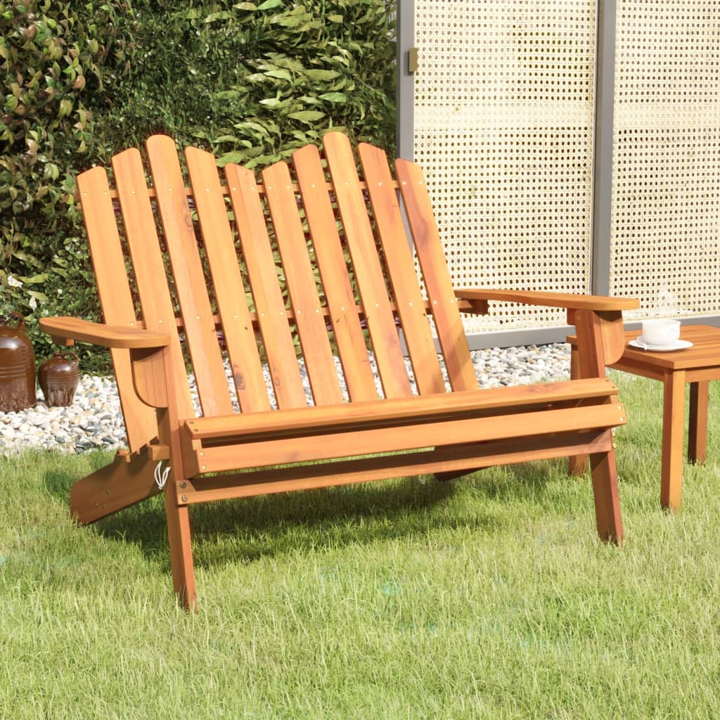 Tuinbank Adirondack 126 Cm Massief Acaciahout Naturel